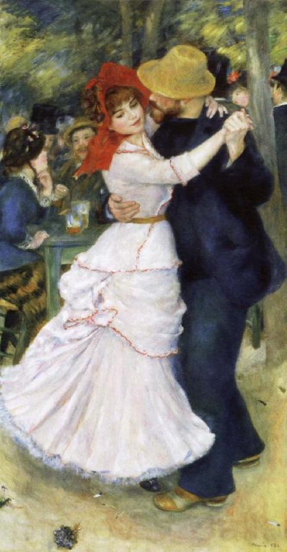 Pierre-Auguste Renoir Dance at Bougival Spain oil painting art
